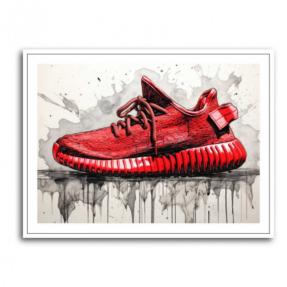 Adidas yeezy 43 red top